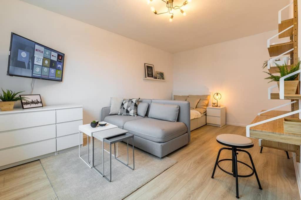 Sauber Und Modern, Netflix, Wifi, Leipzig Flair, Kueche Apartment ภายนอก รูปภาพ
